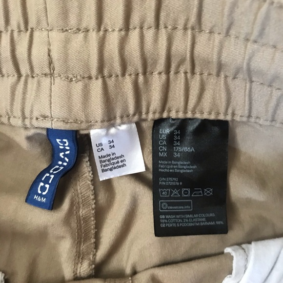 H&M Tapered Pants with Zipper - Picture 3 of 4